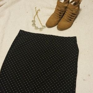 Old Navy polka dot skirt